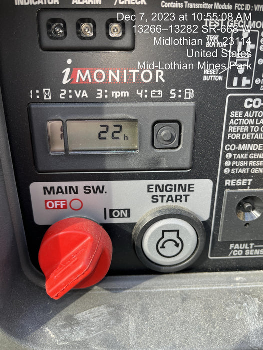 2023 HONDA EU7000ISNAN