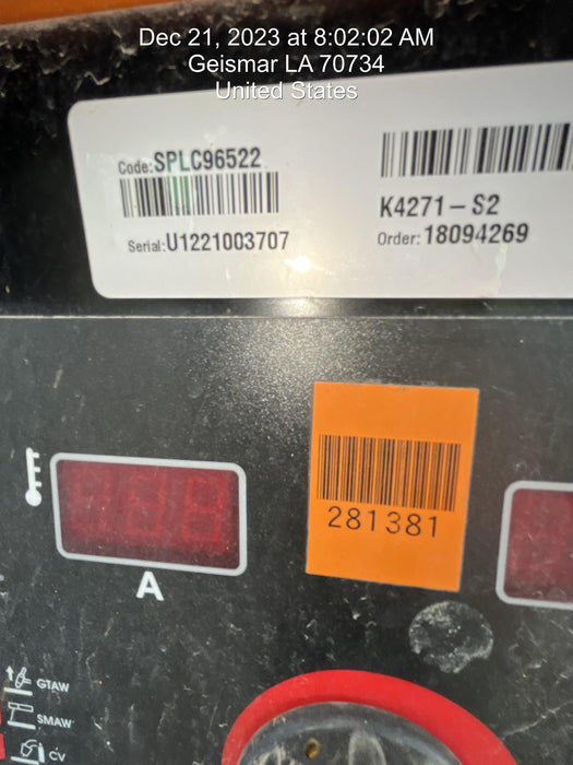 2022 LINCOLN ELECTRIC FLEXTEC 350X