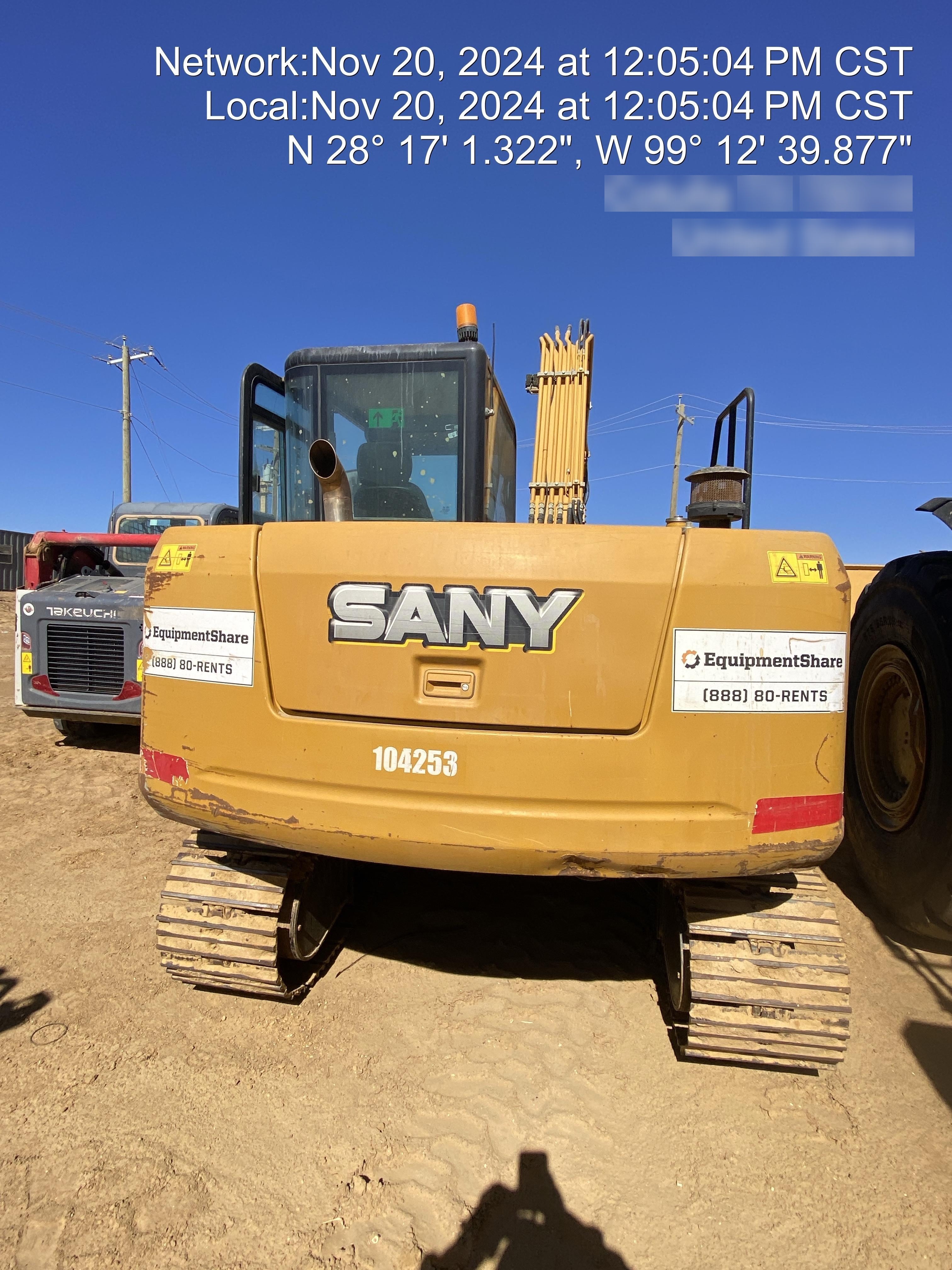 2020 SANY SY95C