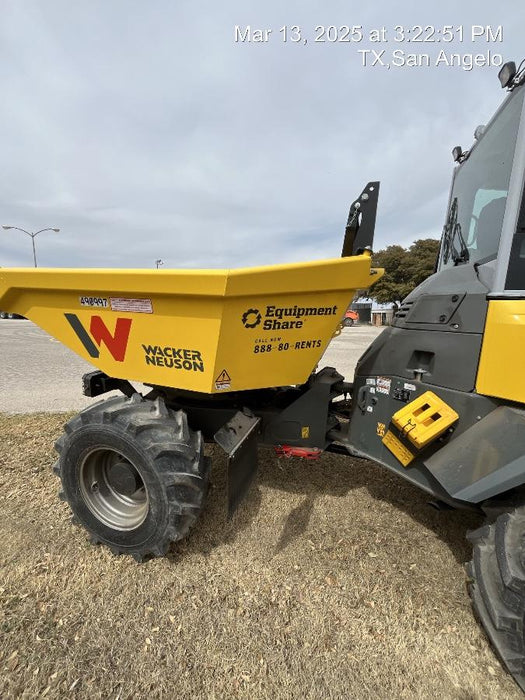 2025 WACKER NEUSON DV604 Cab Standard Tires