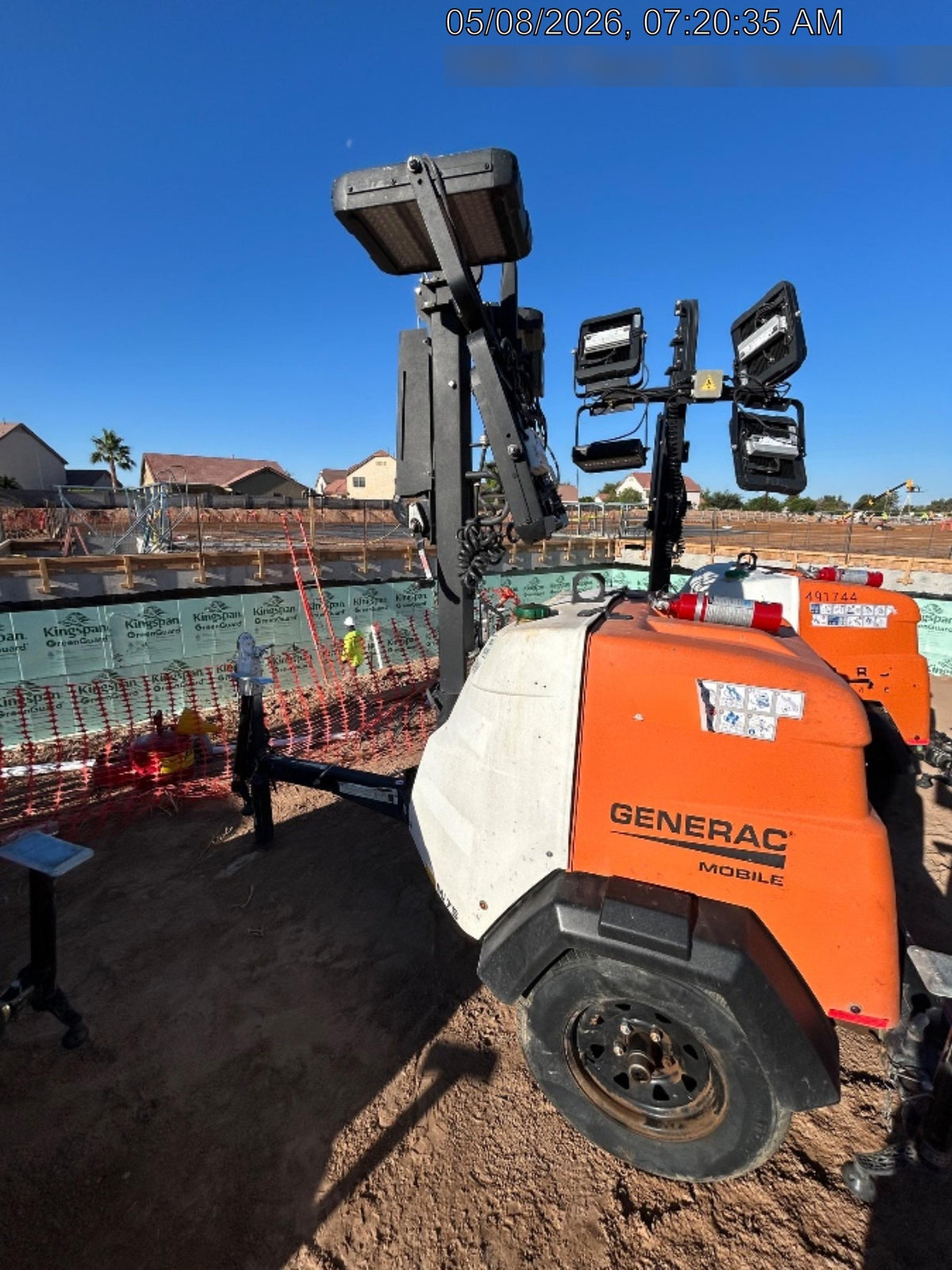 2024 Generac MLT2 Diesel, Flex Switch 120V Input, Powerzone Controller, 
(4) 320W LED Lights, 4kW Generator, 39.9 Gal Fuel Tank, 2" Ball, T3