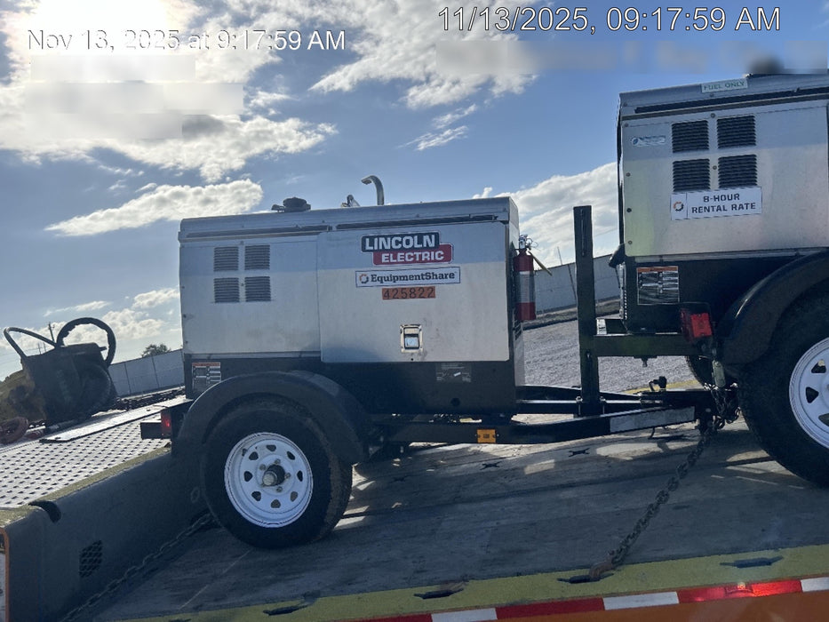 2022 Lincoln Electric LE400 Kubota V1505, Trlr, Cable Rack, Light Kit, ES Decals, T3