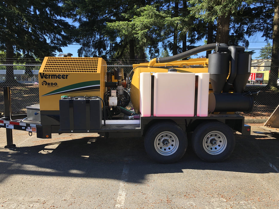 2020 Vermeer VX50-500 49Hp Kubota Diesel - 500 Gal Debris Tank - 1,025 CFM Vacuum Pump, Strong Arm, x2 205 Gal Water Tanks