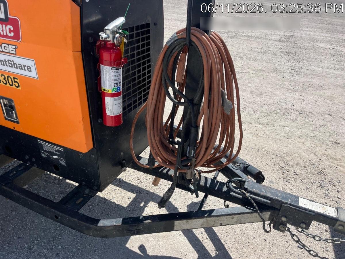 2022 Lincoln Electric LE400 Kubota V1505, Trlr, Cable Rack, Light Kit, ES Decals, T3