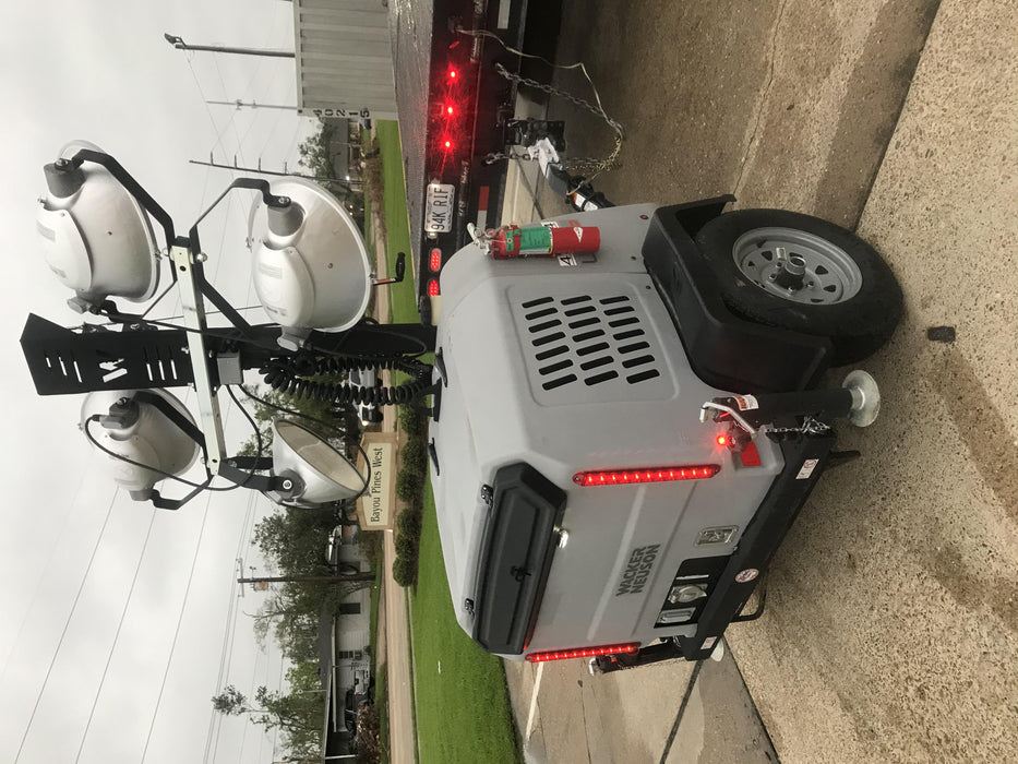 2019 Wacker Neuson LTV6L-MH Wacker Neuson LTV6L Mobile Light Tower w/Fuel Level Sensor Installed