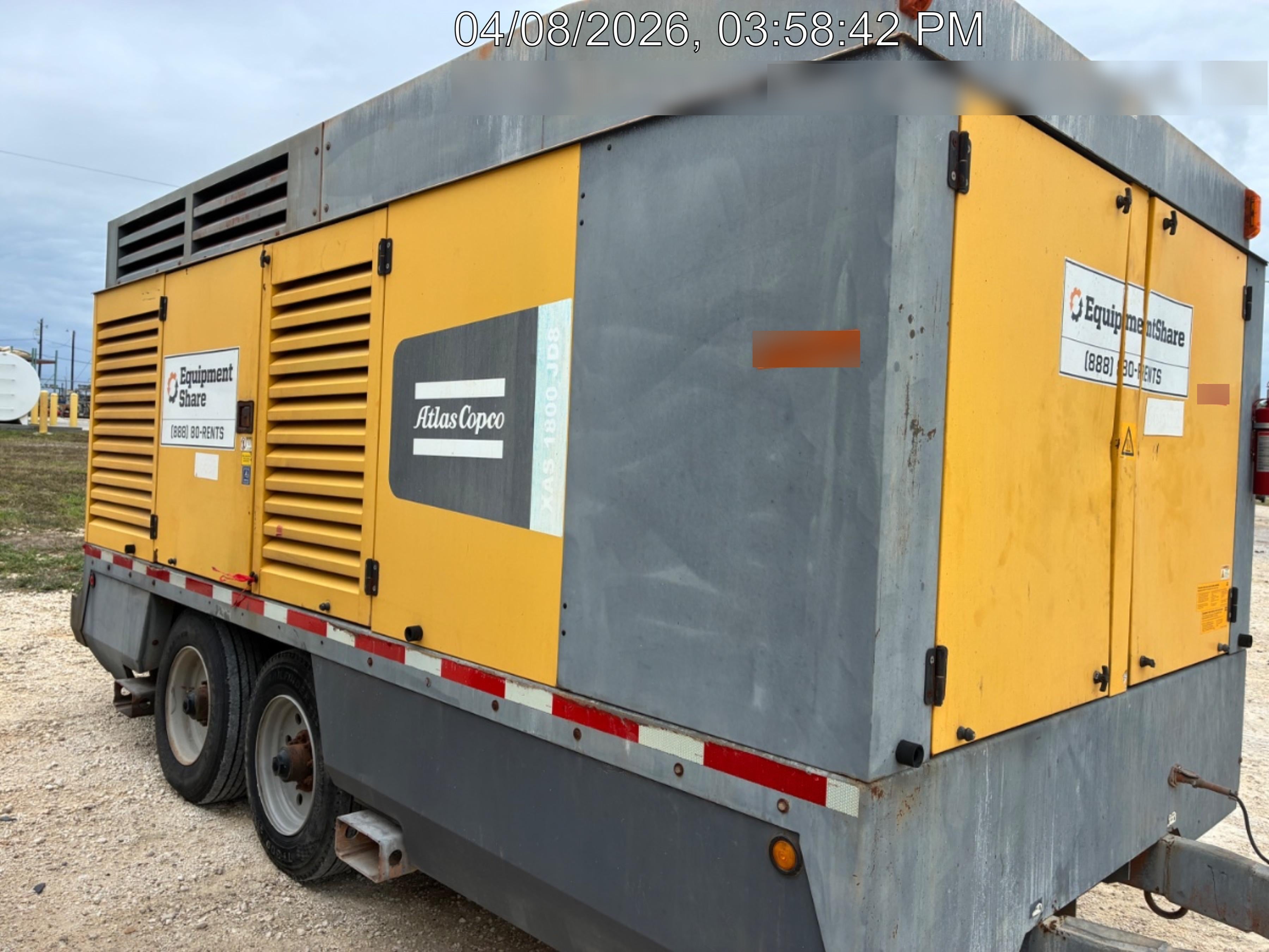 2020 ATLAS COPCO XAS 1800