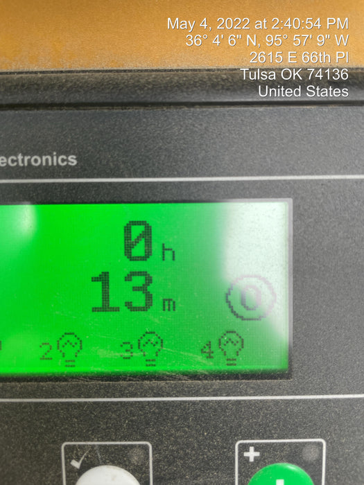 2022 Allmand NLV3GR (4) LED Light Fixture 350W, 23' Vertical Mast, 3kW Prime, Towable, Deep Sea L401, Leveling Jacks, Yanmar T4F 5.8hp