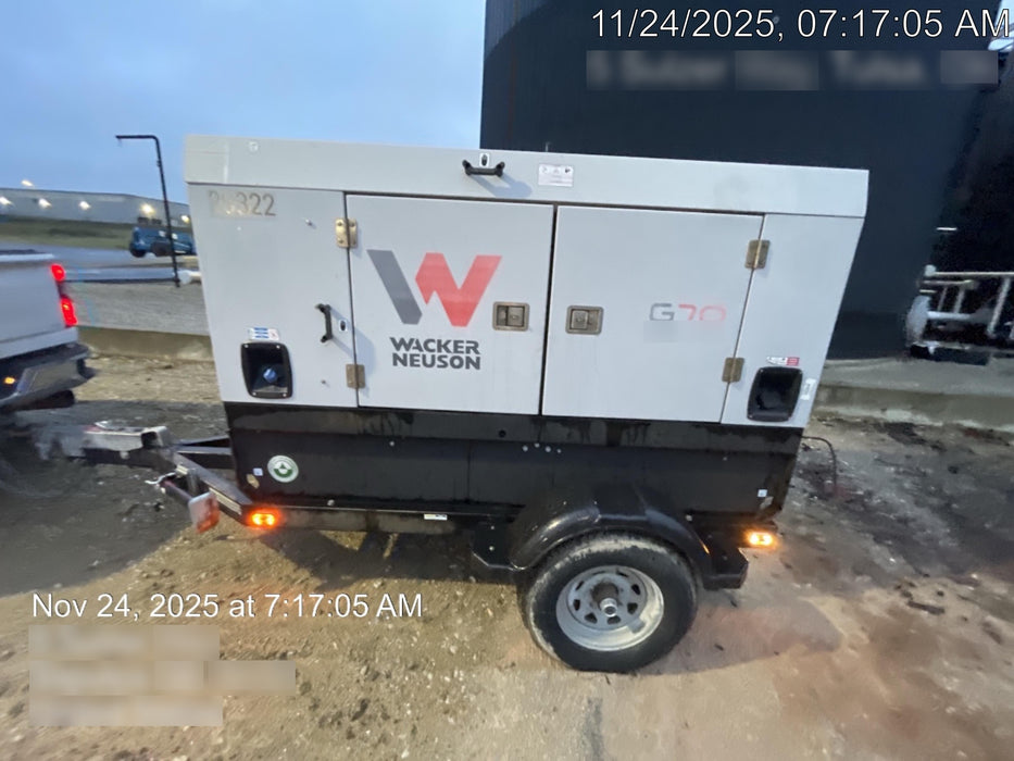 2019 WACKER NEUSON G70