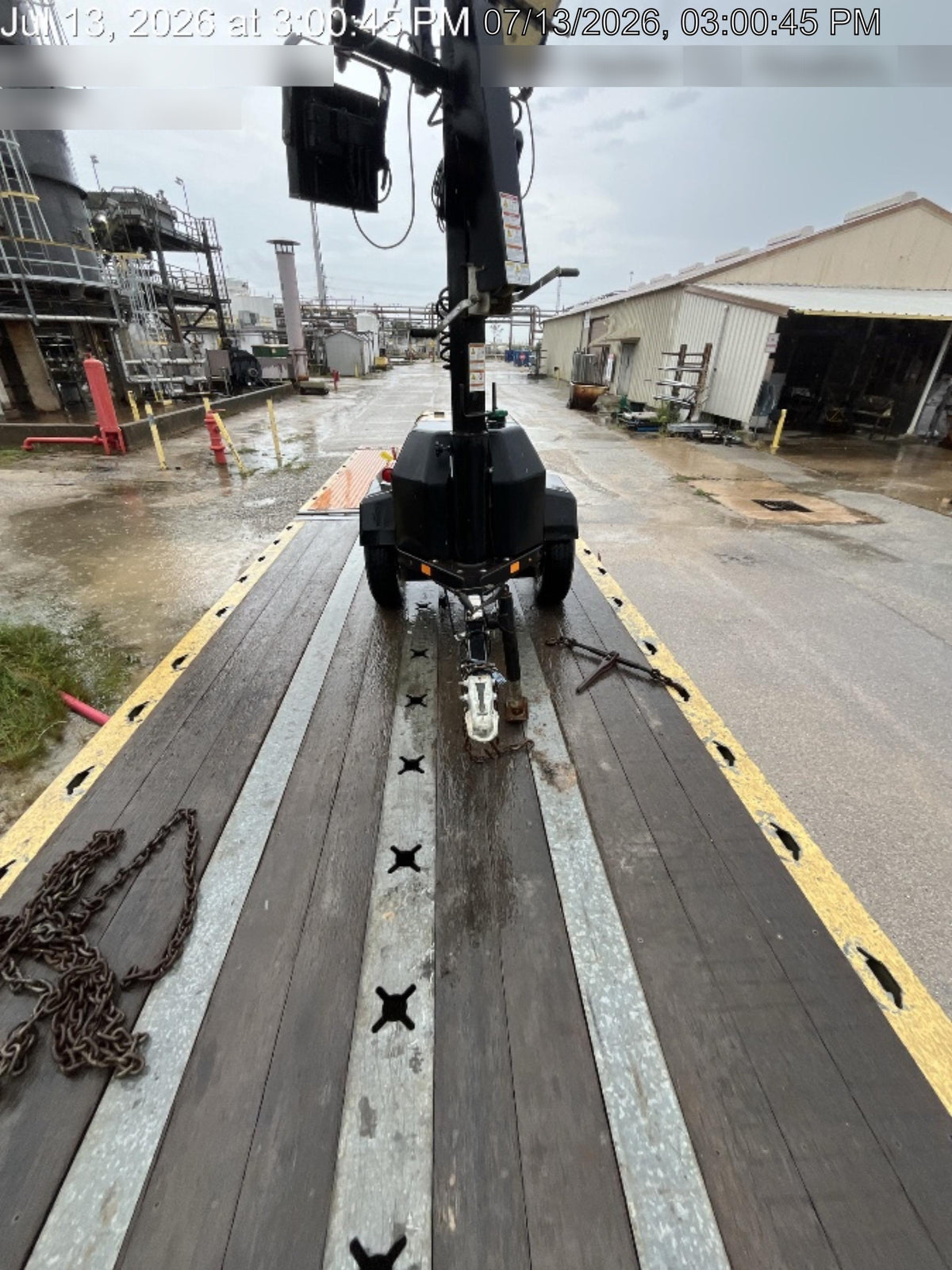 2022 Allmand NLV3GR (4) LED Light Fixture 350W, 23' Vertical Mast, 3kW Prime, Towable, Deep Sea L401, Leveling Jacks, Yanmar T4F 5.8hp