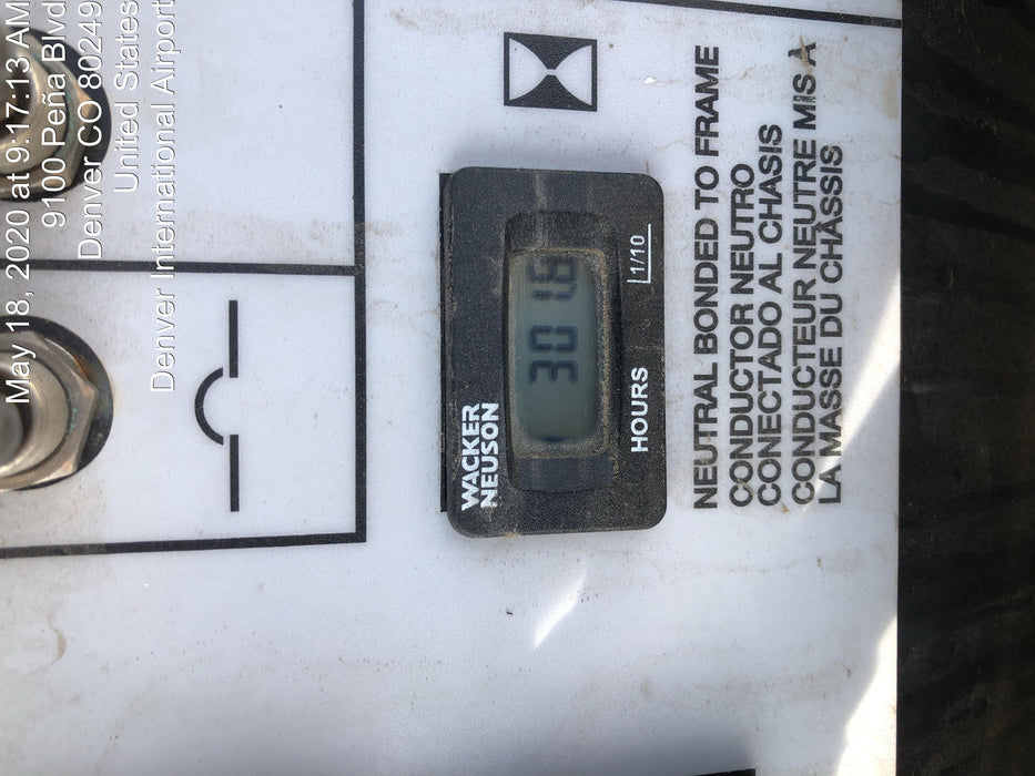 2018 Wacker Neuson LTV6L-MH Wacker Neuson LTV6L Mobile Light Tower w/Fuel Level Sensor Installed