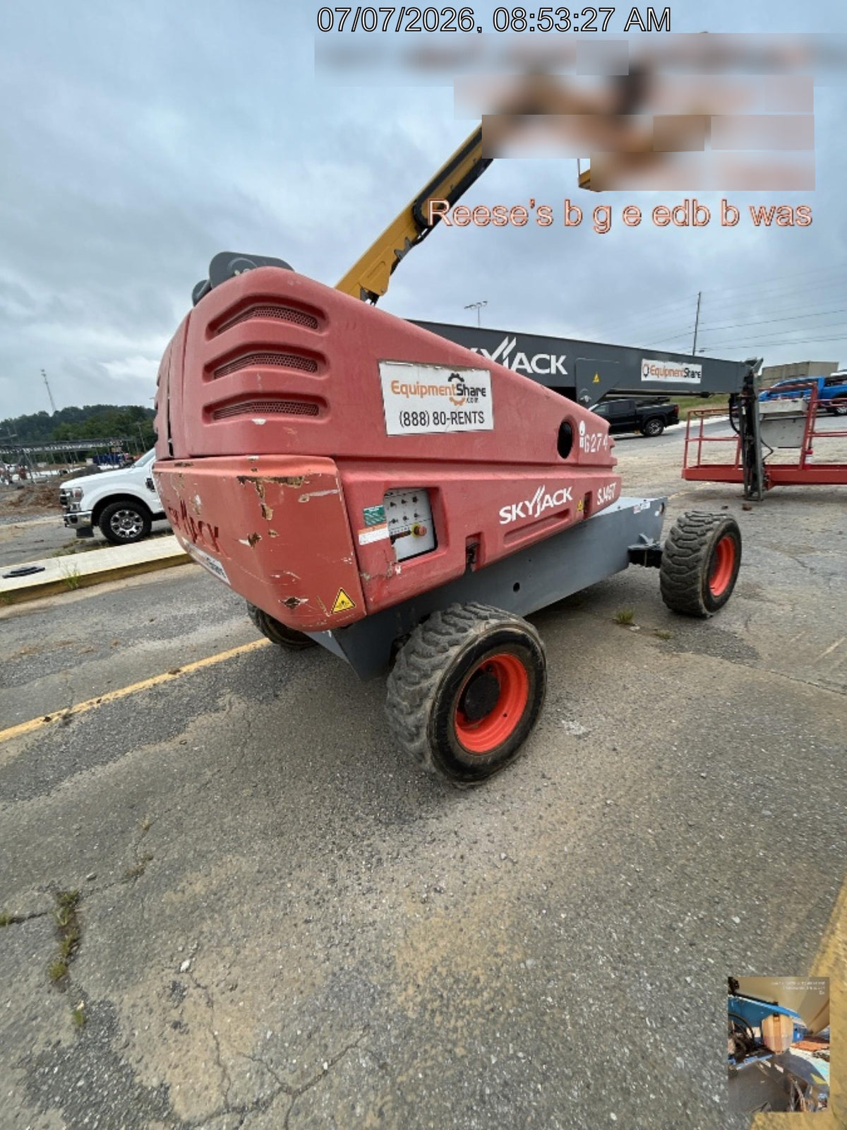2017 SKYJACK SJ45T+