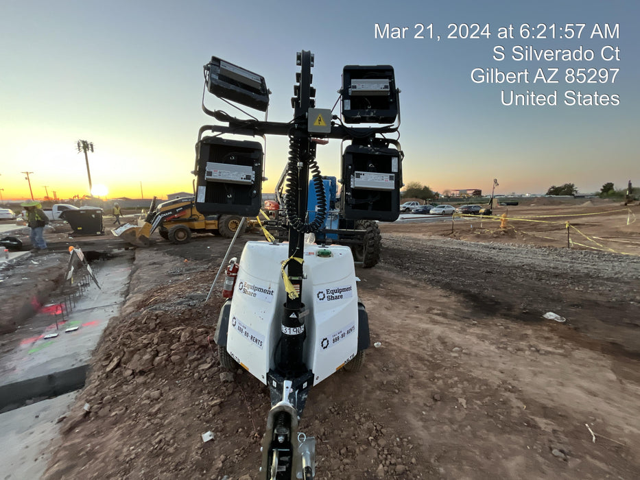 2023 Generac MLT2 Diesel, Flex Switch 120V Input, Powerzone Controller, (4) 320W LED Lights, 4kW Generator, 39.9 Gal Fuel Tank, 2" Ball, T3