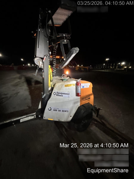 2024 Generac MLT2 Diesel, Flex Switch 120V Input, Powerzone Controller, 
(4) 320W LED Lights, 4kW Generator, 39.9 Gal Fuel Tank, 2" Ball, T3