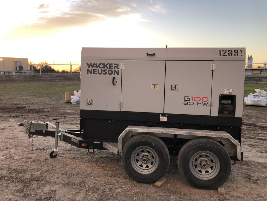 2018 WACKER NEUSON G100