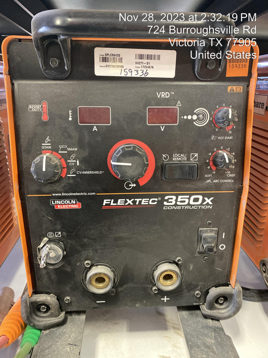 2021 LINCOLN ELECTRIC FLEXTEC 350X