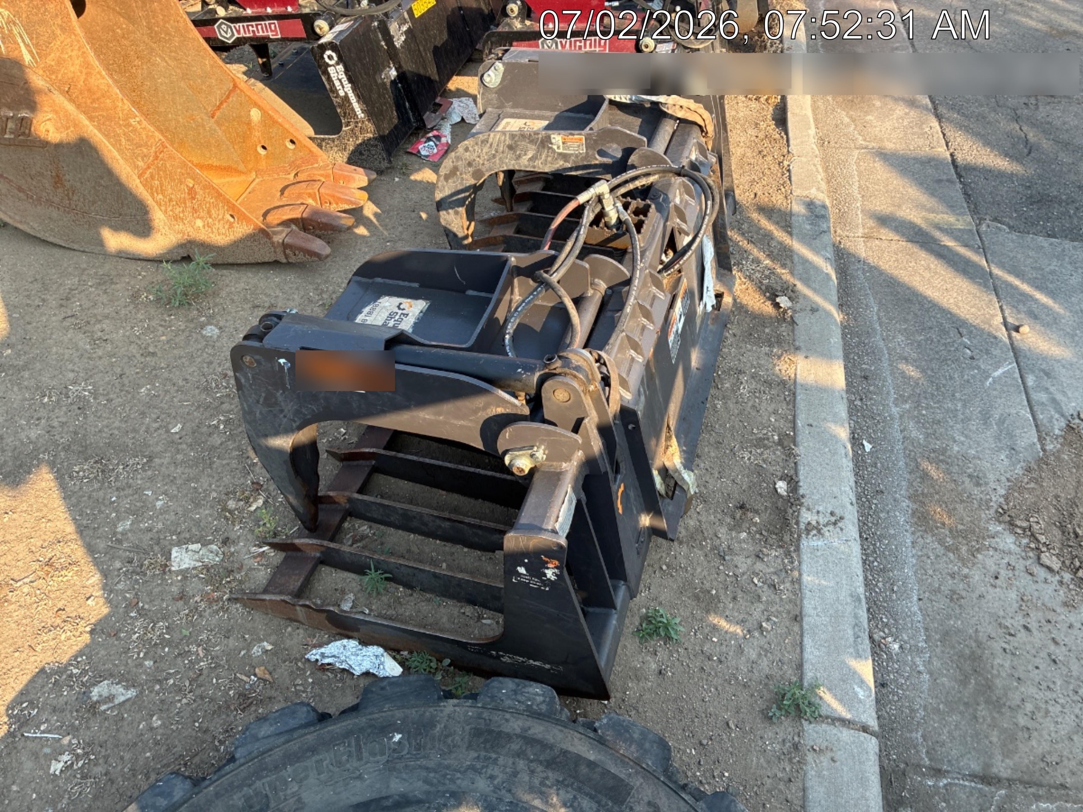 2018 PALADIN 78" Skeleton Grapple Bucket - Paladin