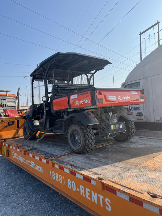 2022 Kubota RTV-X1140W-H Plastic Canopy, Windshield Acrylic Clear, LED Strobe Light, Wire Harness Kit, Back up Alarm