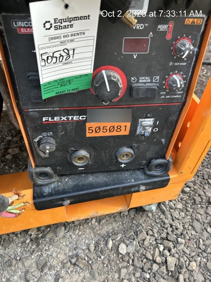 2025 LINCOLN ELECTRIC FLEXTEC 350X
