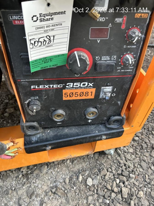 2025 LINCOLN ELECTRIC FLEXTEC 350X