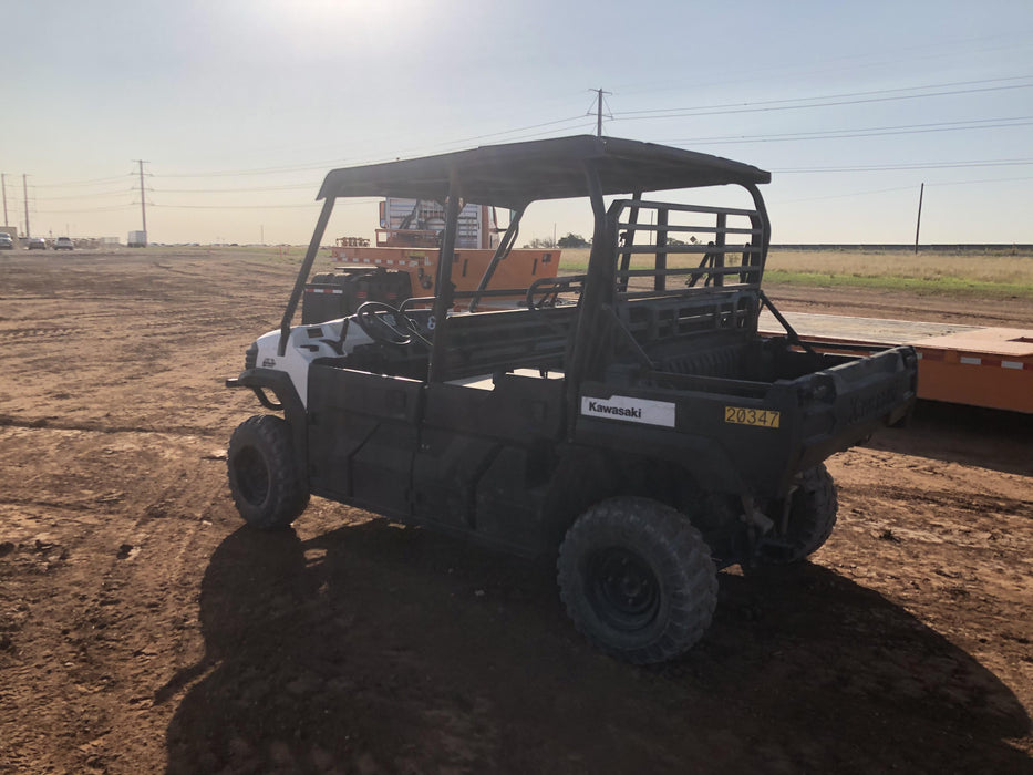 2018 Kawasaki MULE PRO-DX Kawasaki Mule 4x4 Diesel UTV w/Hard Top, No Windshield, No Doors, Beacon, Backup Alarm, ES Keypad/Hardware Installed