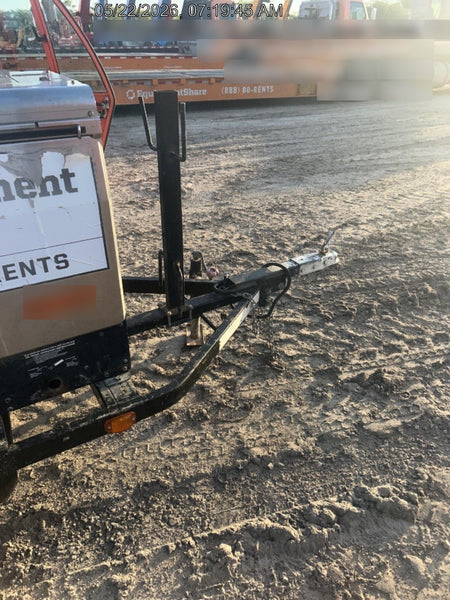 2019 Lincoln Electric Vantage 322 Welder Ready-Pak 3, Two wheel trailer, Fender and Light kit, Cable Rack