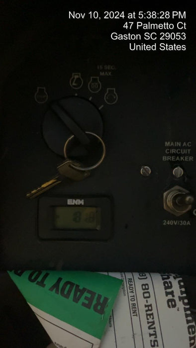 2024 Generac MLT6SKDS-STD4 ELEC WINCH Diesel, Electric Winch Mast, Powerzone Controller, (4) 320W LED Lights, 4kW Generator, 39.9 Gal Fuel Tank, 2" pintle, T3