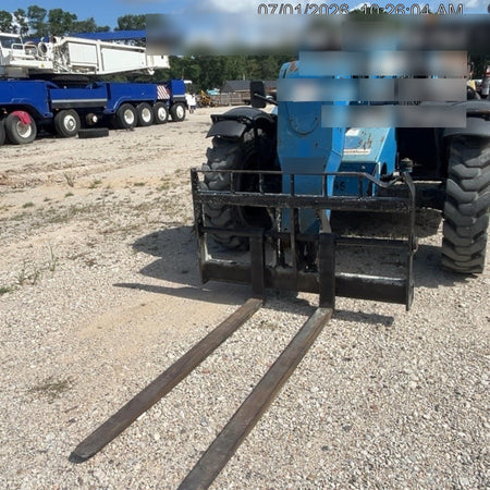 2018 Genie GTH-844 Genie GTH-844 w/ROPS, Work Lights, Solid Tires, RH Cab Mesh, Beacon, 60" Carriage and Forks