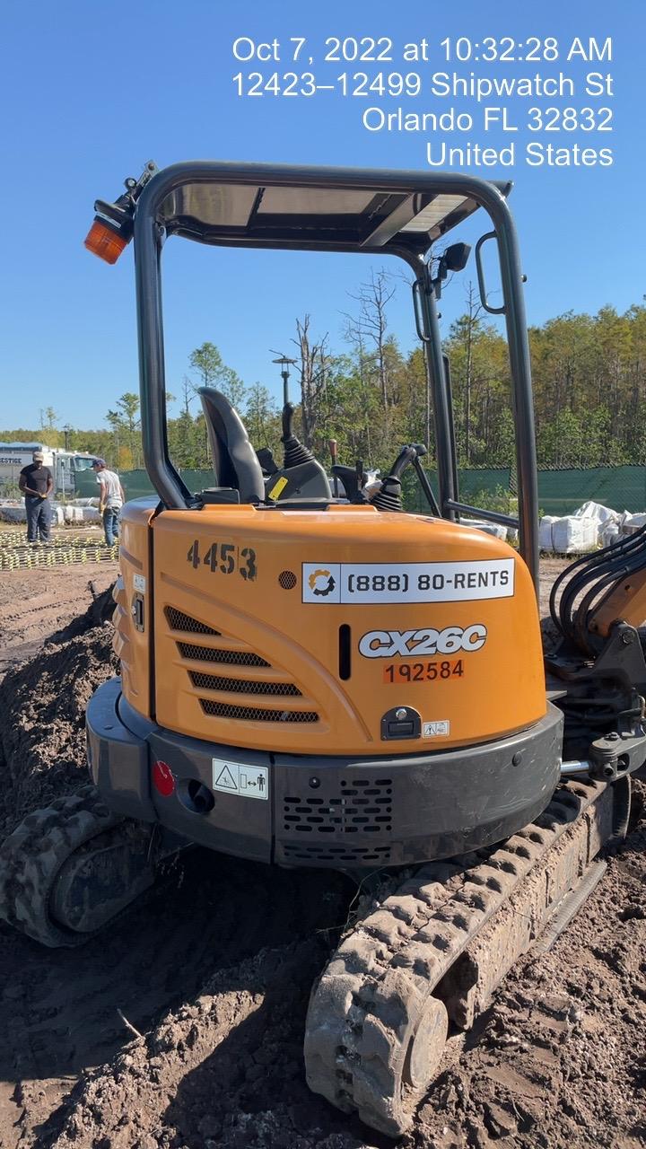2019 CASE CX26C