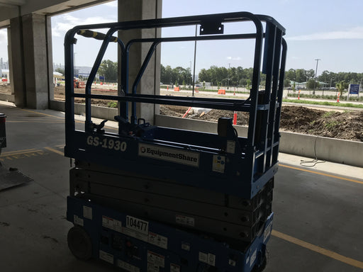 2020 Genie GS-1930 Fixed rails with chain entry gate - Pre A92.20