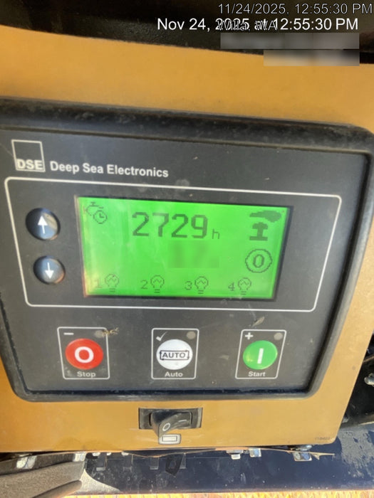 2020 Allmand NLV3GR (4) LED Light Fixture 350W, 23' Vertical Mast, 3kW Prime, Towable, Deep Sea L401, Leveling Jacks, Yanmar T4F 5.8hp