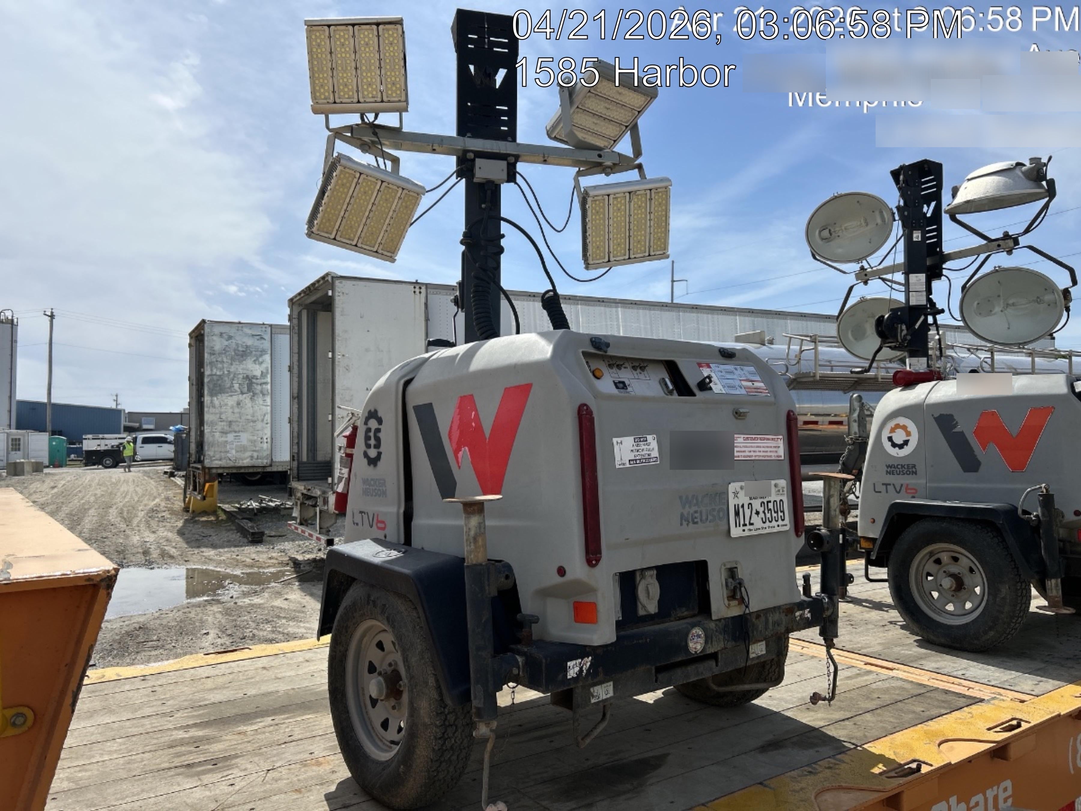 2018 Wacker Neuson LTV6K-LED Wacker Neuson LTV6 Light Tower LED
