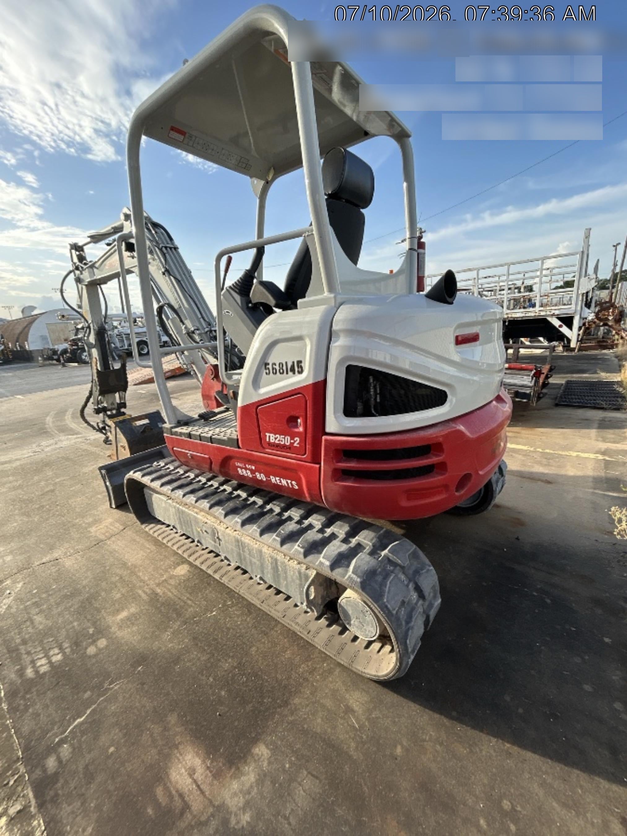 2025 TAKEUCHI TB250-2R