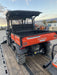 2022 Kubota RTV-X1140W-H Plastic Canopy, Windshield Acrylic Clear, LED Strobe Light, Wire Harness Kit, Back up Alarm
