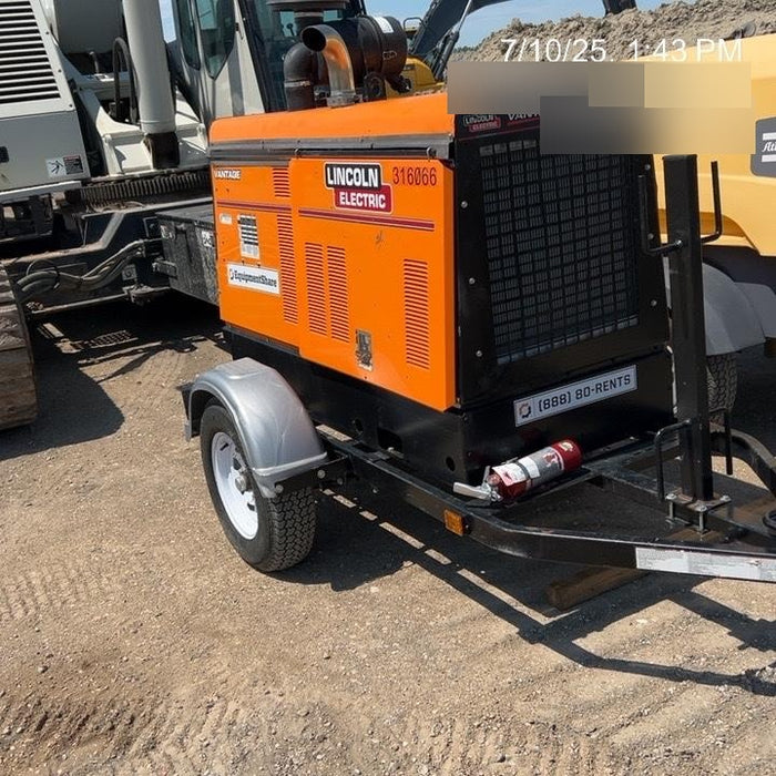 2023 Lincoln Electric Vantage 549X Crosslink Technology, Trailer Mounted, ES Decals, T3