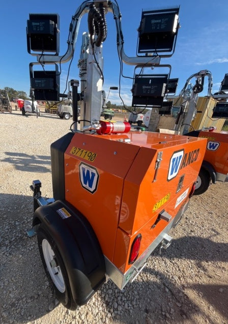2023 Wanco WLTT-4MM4K Diesel, Deep Sea Controller, Shore Power Plug, Auto Start, (4) 350W LED Floodlights, 4kW Generator, 60 Gal Fuel Tank, 2" Ball, T3