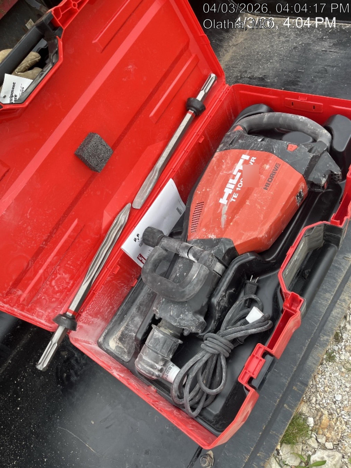 2025 HILTI TE 1000-AVR