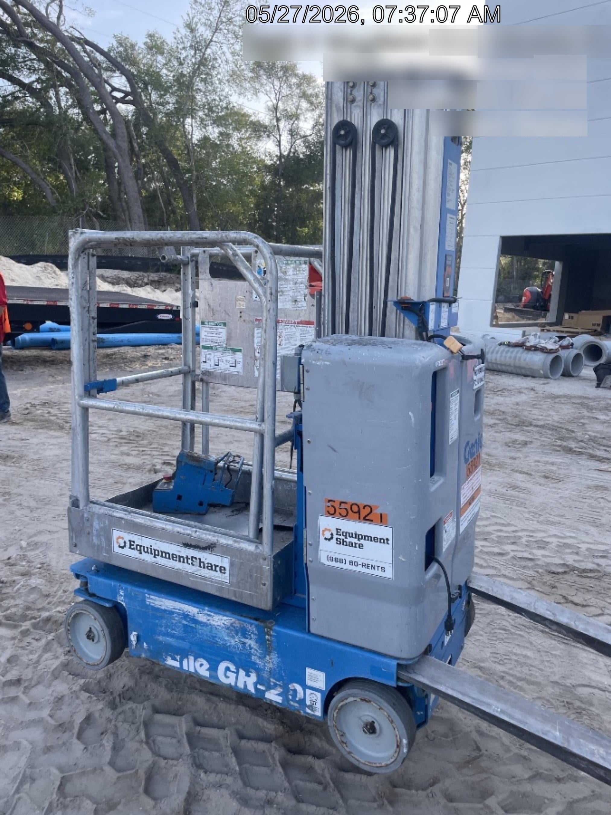 2019 GENIE GR-20
