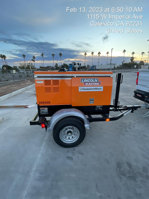 2022 Lincoln Electric LE400 Kubota V1505, Trlr, Cable Rack, Light Kit, ES Decals, T3