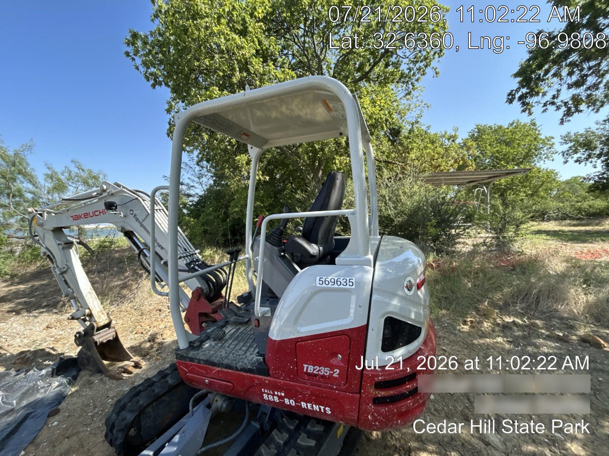2025 TAKEUCHI TB235-2R