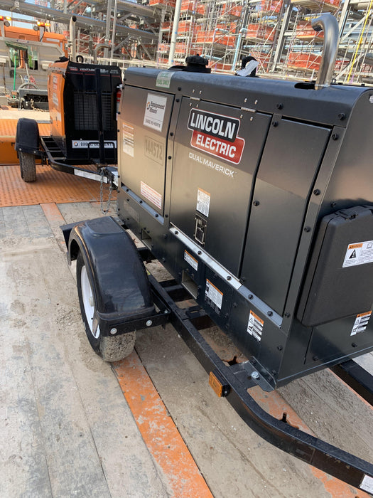 2021 Lincoln Electric Dual Maverick 200/200X Ready Pak 3 (includes trailer, cable rack, fender light kit)