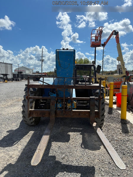 2019 Genie GTH-844 Canopy, Solid RT Tires, LED Work Lights, Beacon 60" QA Carriage, 48" Forks