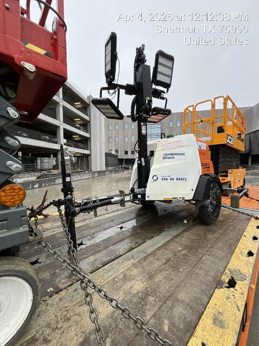 2024 Generac MLT2 Diesel, Flex Switch 120V Input, Powerzone Controller, 
(4) 320W LED Lights, 4kW Generator, 39.9 Gal Fuel Tank, 2" Ball, T3