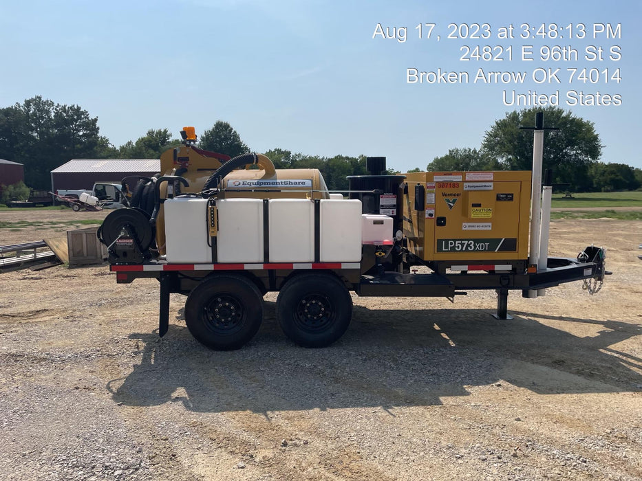 2023 Vac-Tron LP573XDT T4 Koehler Diesel Engine, 500 Gallon Debris Tank, x2 100 Gallon Water Tanks