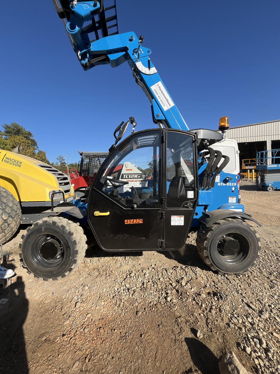 2024 Genie GTH-5519 74Hp Dsl, Cab/Heat/Air, FF Tires, LED WL, T3 + Access Control