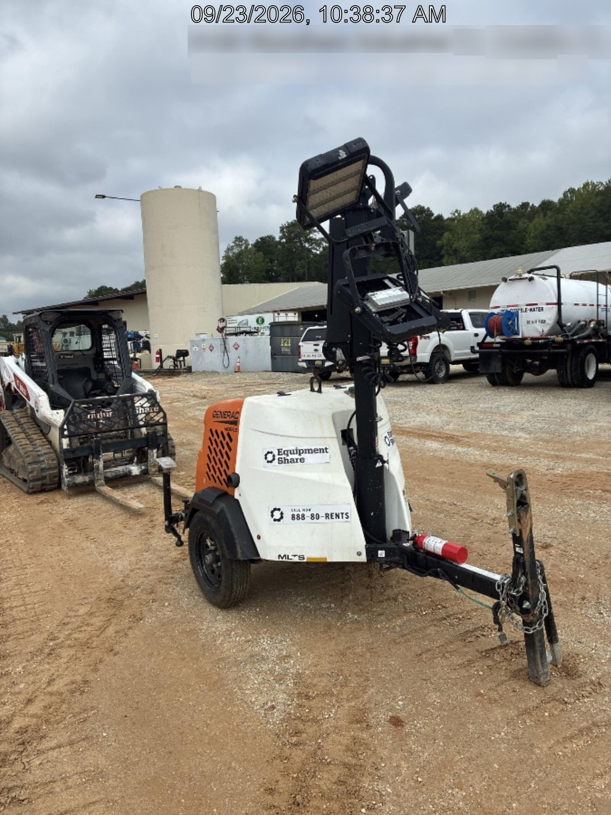 2023 Generac MLT2 Diesel, Flex Switch 120V Input, Powerzone Controller, (4) 320W LED Lights, 4kW Generator, 39.9 Gal Fuel Tank, 2" Ball, T3