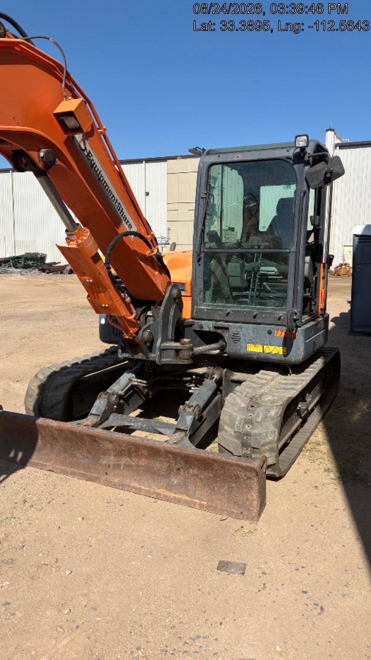 2020 DOOSAN DX85R-3