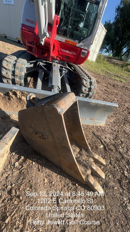 2024 TAG MANUFACTURING 12" HD Bucket, Mini Excavator - Tag