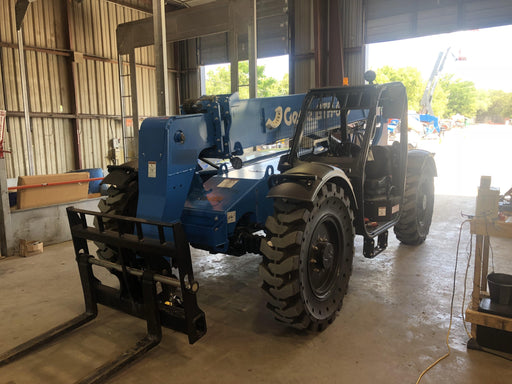 2018 Genie GTH-636 Genie GTH-636 w/Open ROPS, Solid Tires, Work Light/Beacon, 48" Carriage and Forks
