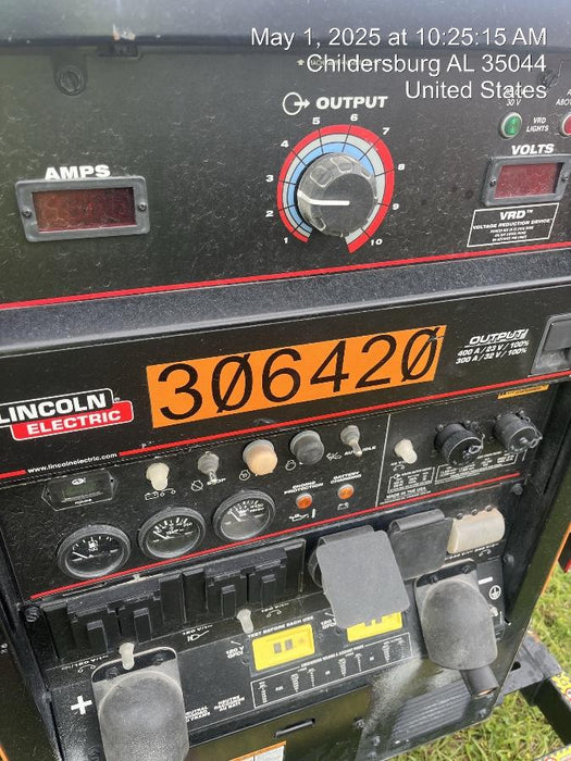 2023 Lincoln Electric LE400 Kubota V1505, Trlr, Cable Rack, Light Kit, ES Decals, T3