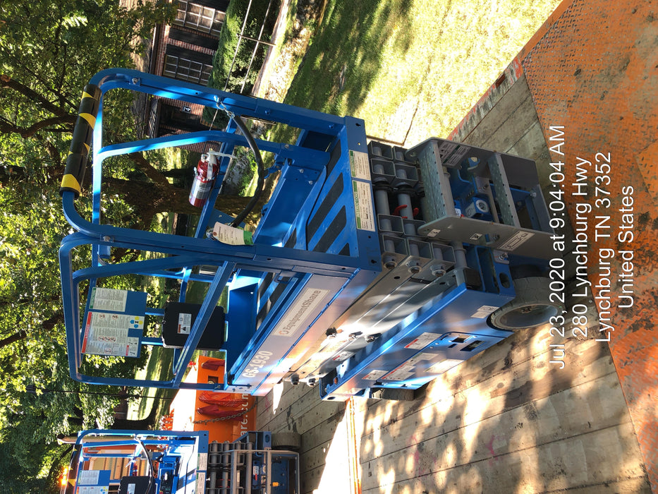 2020 Genie GS-1930 Fixed rails with chain entry gate - Pre A92.20